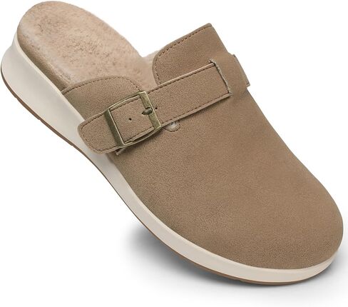 SHIBEVER Clogs for Women Mule Slip-On: Closed Toe Clog - Comfortable Slide Mule in Saudi Arabia