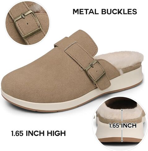 SHIBEVER Clogs for Women Mule Slip-On: Closed Toe Clog - Comfortable Slide Mule in Saudi Arabia