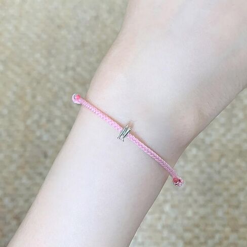 Silver Tree Fish Charm Daily Wish Thread Gift for Mom Girlfriend Boyfriend Couple Always 9.4 inches in Saudi Arabia