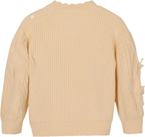 Mumetaz Toddler Baby Girl Sweaters Long Sleeve Crewneck Warm Pullover Knit Sweater Fall Winter Baby Girl Clothes in Saudi Arabia