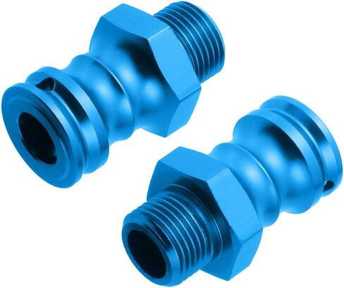 Anodized 17mm Aluminum Wheel Hubs Hex Kit 23MM Extension Adapter with Steel Pin Inner Diameter 8mm + O-Ring for 1:8th RC Hobby Car (Pack of 4pcs) in Saudi Arabia