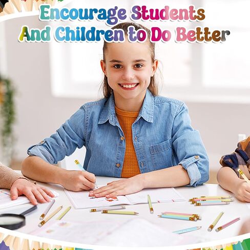 60Pcs Mini Pencils Bulk Inspirational Golf Pencils Half Pencils HB Pencils Short Woodden Pencils Sharpened Pencils with Eraser Short Small Pencils for Kids Student Teacher Office Supplies in Saudi Arabia