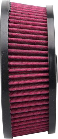 Black Motorcycle Air Filter Replacement Intake Air Cleaner Element for Harley Sportster Road King Softail Dyna FXR FXDLS in Kuwait