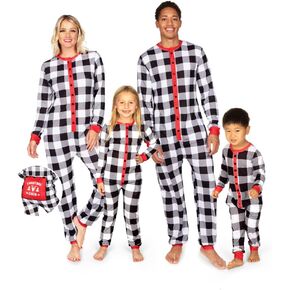 Tipsy Elves Matching Christmas PJs for the Family - Ultra Comfy Classic One Piece Pajama Sets for the Holidays