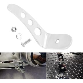 Motorcycle Kickstand Extension Kit Fit For Harley Touring Road King Street Glide Electra Glide CVO Ultra FLHR FLTR FLHX 1991-2023 Chrome