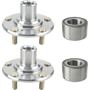 AUTOKAY Front Wheel Hub and Bearing Kit for Honda Civic DX EX GX LX 2012-2015 44600-TR0-A00 Front Wheel Hub Bearing Kits, 2Pcs