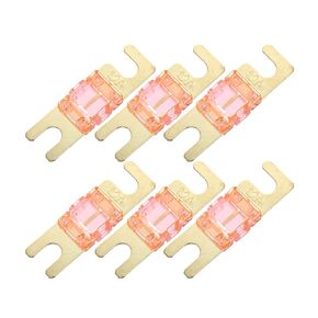 X AUTOHAUX 6pcs 120A AFS Mini ANL Fuse Replacement Electrical Protection for Car Truck Motorcycle Boat Audio CDs