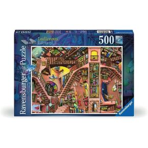 Ravensburger Colin Thompson The Ludicrous Library 500 Piece Jigsaw Puzzle for Adults and Kids Age 10 Years Up