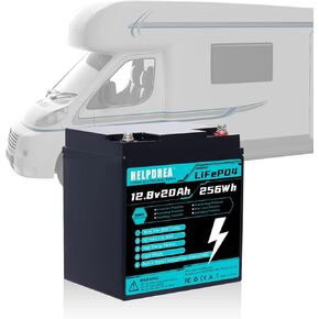 12V 7Ah LiFePO4 Lithium Battery, 4000+ Deep Cycle Rechargeable Battery with BMS for RV, Solar System Home Energy Storage,Home Alarm System,Emergency Lighting,Scooters,UPS in Kuwait