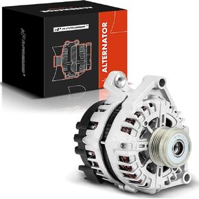 A-Premium Alternator Compatible with Chevrolet Cruze 2012 2013 2014 2015, Cruze Limited 2016, L4 1.4L, 12V 130Amp Clockwise 5-Groove Clutch Pulley, Replace# 13581891, 13588290, 13597227