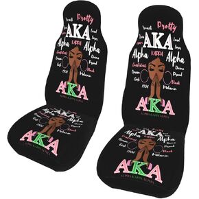 Car Seat Covers for Front Seats 2pcs, Easy to Install, Universal Fit for Auto Truck Van SUV