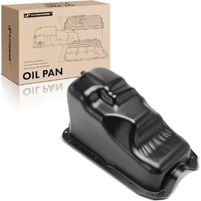 A-Premium Engine Oil Pan Sump with Drain Plug Compatible with Ford Ranger 1995-2001, Aerostar 1995-1997 & Mazda B3000 1994-2001, 3.0L, Without Oil Level Sensor, Replace # ZZP110400, ZZM110400