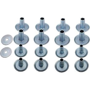 KF04061ST Body Mount Bushing Sleeves,Compatible with Daystar KF04050KV and KF04050BK Body Mounts in 2008-2016 F-250 F-350 Super Duty 2WD 4WD - Steel