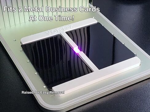 Double Business Card Jig for XTool F1 Laser Engraver in Saudi Arabia