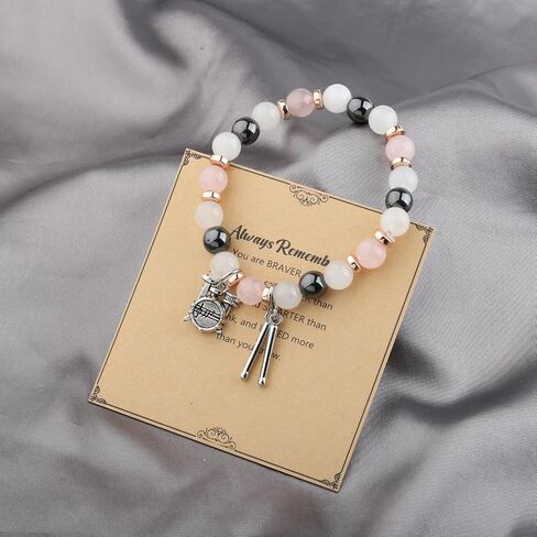 WSNANG Drummer Gifts Drum Bracelet Drumsticks Drum Kit Pendent Bracelet Drum Player Gifts Drum Jewelry Drumming Gifts in Kuwait
