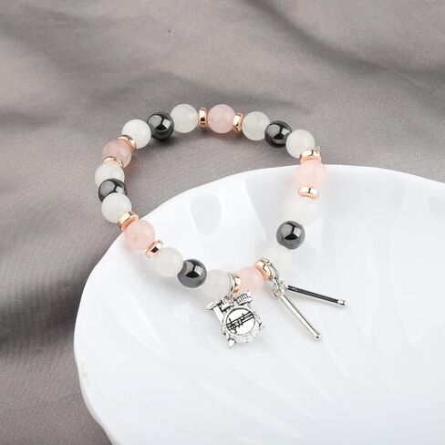 WSNANG Drummer Gifts Drum Bracelet Drumsticks Drum Kit Pendent Bracelet Drum Player Gifts Drum Jewelry Drumming Gifts in Kuwait