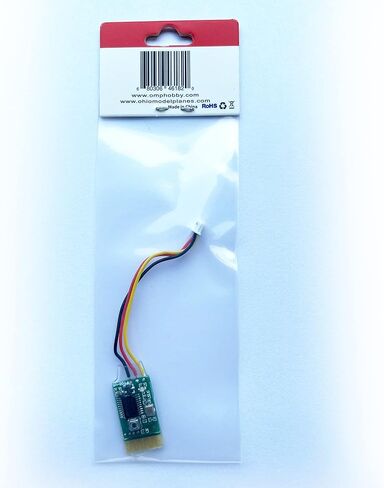 قطع غيار طائرات الهليكوبتر OMPHOBBY M2 Futaba جهاز استقبال الأقمار الصناعية / Futaba OSHM2055 بديل أصلي لـ OMP Hobby M2 Explore/M2 V2 RC قطع غيار ملحقات طائرات الهليكوبتر in Kuwait