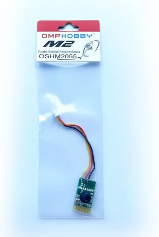 قطع غيار طائرات الهليكوبتر OMPHOBBY M2 Futaba جهاز استقبال الأقمار الصناعية / Futaba OSHM2055 بديل أصلي لـ OMP Hobby M2 Explore/M2 V2 RC قطع غيار ملحقات طائرات الهليكوبتر in Kuwait
