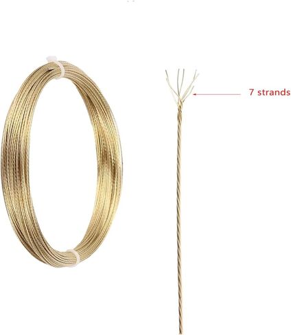 4 حزمة أداة تبديل سلك قطع الزجاج الأمامي 0.6 مم 3FT قطع سلك حبل فولاذي زنبركي لشاحنة إزالة الزجاج الأمامي للسيارة وإصلاح تركيب الزجاج الأمامي in Kuwait