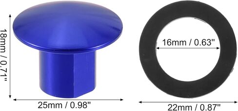 ACROPIX Rear Window Windshield Glass Strut Pillar Hardware Kit Fit for Honda Civic 3Dr Hatchback - Pack of 8 Blue in Saudi Arabia