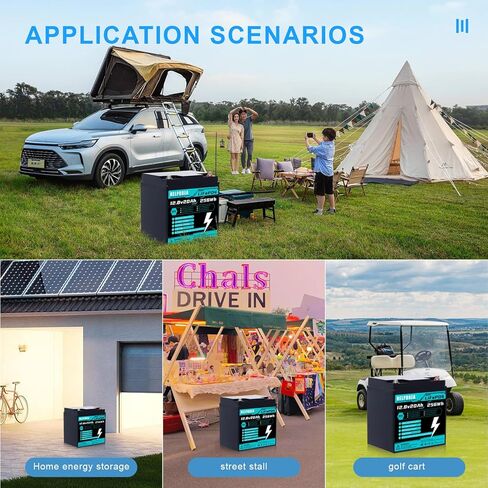 بطارية ليثيوم 12 فولت 7 أمبير LiFePO4، بطارية قابلة لإعادة الشحن ذات دورة عميقة 4000+ مع BMS للمركبات الترفيهية، تخزين الطاقة المنزلية للنظام الشمسي، نظام إنذار منزلي، إضاءة الطوارئ، الدراجات البخارية، UPS in Kuwait