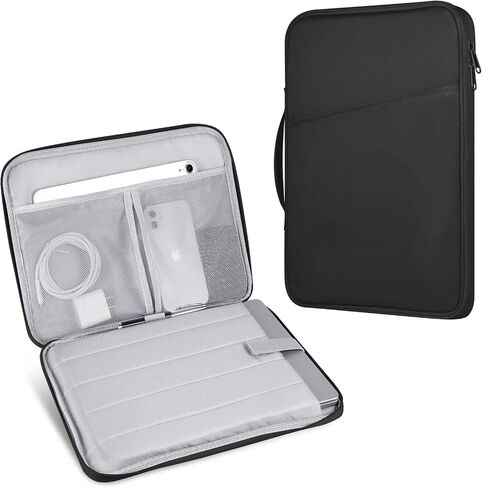 13 14 Inch Laptop Sleeve Case for MacBook Pro 14 2021; MacBook Air 13 M1 M2; MacBook Pro 13 M2 with Anti-Drop Protective Case 13''-14'' Dell HP ASUS Acer Surface PC-Black in Saudi Arabia