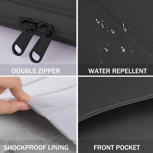 13 14 Inch Laptop Sleeve Case for MacBook Pro 14 2021; MacBook Air 13 M1 M2; MacBook Pro 13 M2 with Anti-Drop Protective Case 13''-14'' Dell HP ASUS Acer Surface PC-Black in Saudi Arabia
