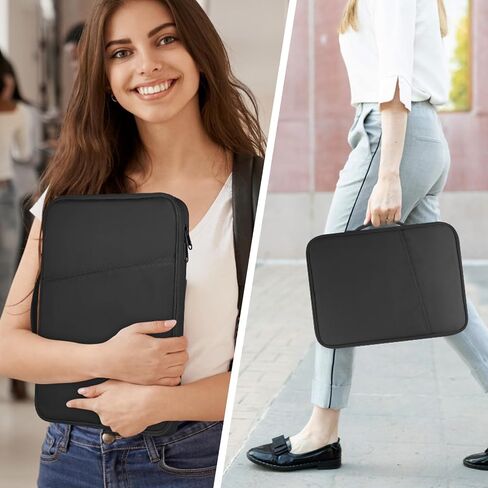 13 14 Inch Laptop Sleeve Case for MacBook Pro 14 2021; MacBook Air 13 M1 M2; MacBook Pro 13 M2 with Anti-Drop Protective Case 13''-14'' Dell HP ASUS Acer Surface PC-Black in Saudi Arabia