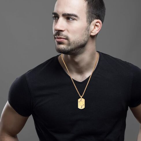 البيسبول الكتاب المقدس الآية الصليب قلادة للرجال الفولاذ المقاوم للصدأ الأسود / الذهب / الفضة لهجة الصليب قلادة أول بالتواصل المعمودية الدينية هدية البيسبول مجوهرات رياضية للرجال 𝐁𝐨𝐲𝐬 مع سلسلة الفولاذ المقاوم للصدأ 22 + 2 بوصة in Kuwait