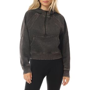 Design by Olivia Women's Zip Up Hoodies Cropped Sweatshirts Fleece Jackets Fall Outfits Casual Hooded Tops Winter Clothes