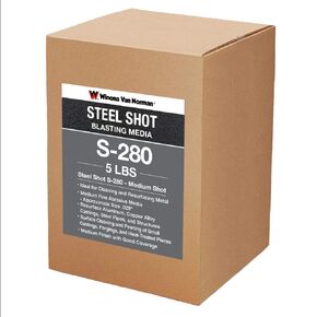 Steel Shot S-280 - Blasting Media - Medium Size Shot (15lb)