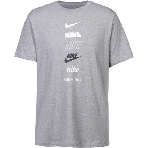 Nike Sportswear Club Logo T-Shirt Mens Size - L White/Black