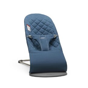 BabyBjörn Bouncer Bliss, Woven, Classic Quilt, Sand Grey
