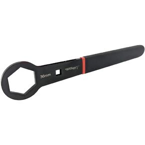 Pit Posse PP2585 Motorcycle Tool Rear Axle Steering Stem Wrench 36mm - Compatible with Harley Davidson and Buell - Durable Grip - Made of Hardened Vanadium