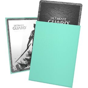 Ultimate Guard Matte Turquoise Katana Sleeves Standard Size Standard Size 100 ct Card Sleeves Individual Pack