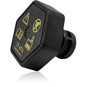 Car Radiator Coolant Reservoir tank Cap Replacement Compatible with Tsla Model Y&3 2016-2024 Years Series, Replace# 154675000A 1546750-00-A