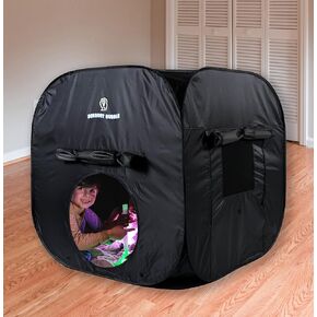 Amagenius Sensory Bubble Sensory Den Premium Pop-up Black-Out Tent. Portable for SEN, Autism, ASD and ADHD with Travel Bag. Home Sensory Tent