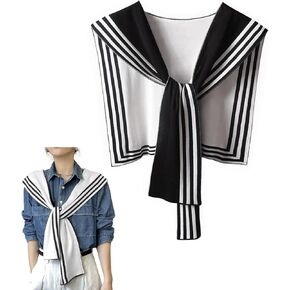 Women's Fashion Sweater Knitted Knotted Shawl, Double-sided Sweater Shawl, Wraps for Women, Travel Casual Scarf