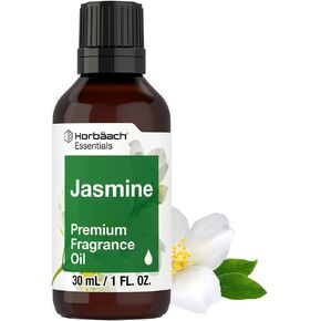Jasmine Fragrance Oil | 4 fl oz (118ml) | Premium Grade | for Diffusers, Candle and Soap Making, DIY Projects & More | by Horbaach