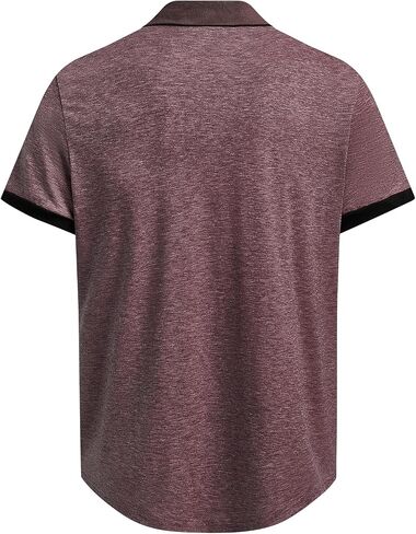 Hardaddy Men's Casual Polo Shirt with Pocket Contrast Color Short Sleeve Business Work Shirts Summer Tees Top Shirt in Kuwait