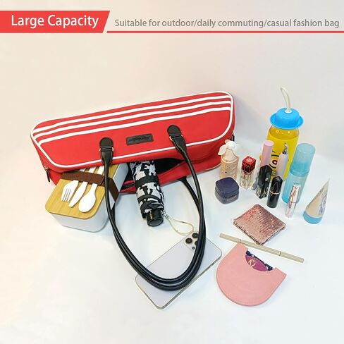 Fashion Gym Bag for Women, Small Weekend Sports Equipment Bag with Red Long Strap,Lady's Summer Travel Tote Bag for Personal Belongings in Saudi Arabia