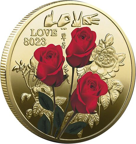 عملة محظوظة من بلومينغ روز فلاورز I Love You Forever - هدية لا بد منها لحبيبك - لا تنتظر التعبير عن حبك in Kuwait