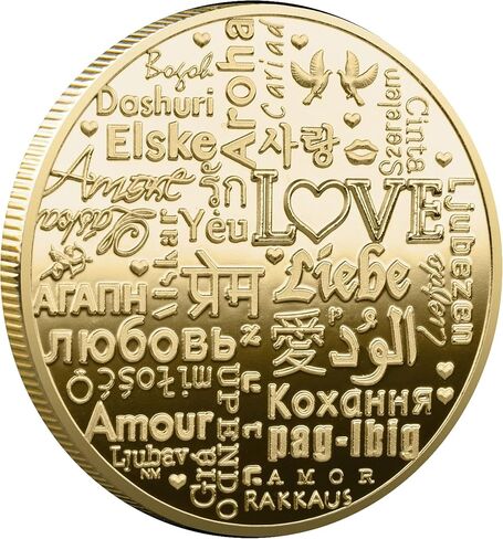 عملة محظوظة من بلومينغ روز فلاورز I Love You Forever - هدية لا بد منها لحبيبك - لا تنتظر التعبير عن حبك in Kuwait