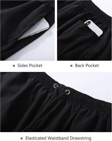 Men's Casual Beach Golf Shorts 7 Inch Inseam Work Elastic Waist Drawstring Summer Dress Shorts with Pockets in Saudi Arabia