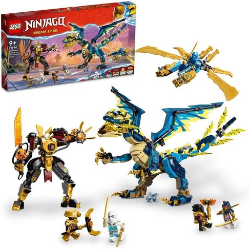 ليغو® NINJAGO®‎ التنين الأساسي ضد آلي الإمبراطورة 71796 مجموعة لعبة بناء (1038 قطعة) in Saudi Arabia