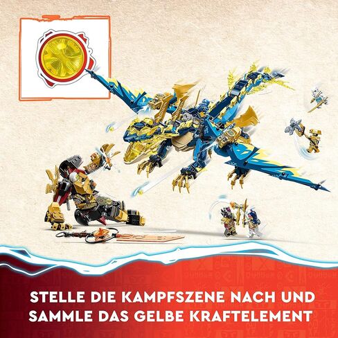 ليغو® NINJAGO®‎ التنين الأساسي ضد آلي الإمبراطورة 71796 مجموعة لعبة بناء (1038 قطعة) in Saudi Arabia