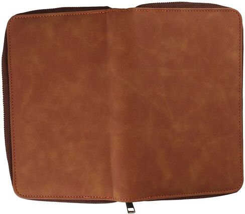 dohobby A6 Leather Budget Binder Cash Envelopes, Money Saving Cash Notebook with Zipper 6 Rings Refillable Money Wallet in Saudi Arabia