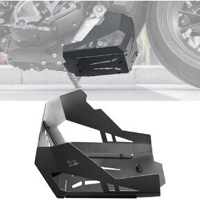 KEMIMOTO Motorcycle Skid Plate Compatible with Sportster S RH1250 2021 2022 2023 2024 Engine Skid Plate Black Sportster S Accessories