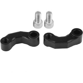 Motorcycle Mirrors Riser Extension Adapter,Keenso Mirrors Riser Extension Brackets for R1200GS LC/ADV 13-18 R nineT/R1200R