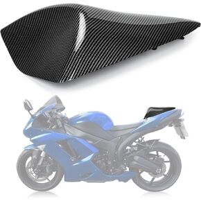PSLER Cowl Rear Seat Cover Rear Seat Fairing Cover for ZX6R 2007 2008 (Carbon)